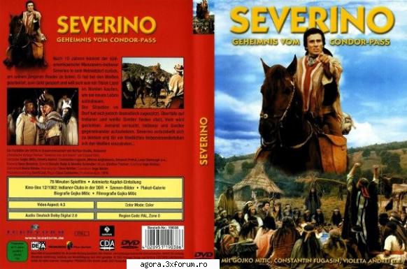 severino (1978) severino indian din pampasul ntoarce tribul său, aflat marginea andezilor