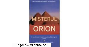 robert bauval misterul orion. secretelor