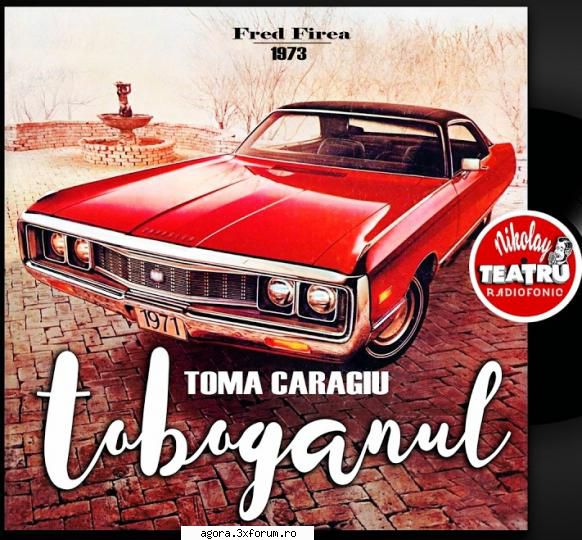 toboganul (1973) (teatru fred firea toboganul toma caragiu, constantin diplan, melania carje,