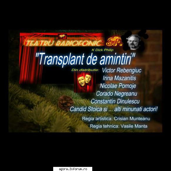 transplant amintiri (****) (teatru kindred dick philip transplant amintiri sf― constantin