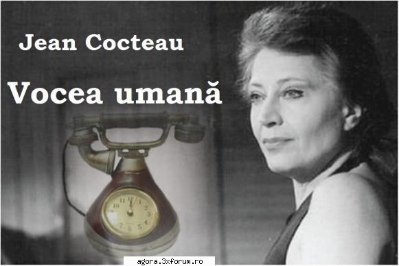 vocea umană (1982) (teatru jean cocteau vocea umană gina 21,2