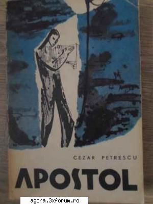 apostol (1981) (teatru cezar petrescu apostol virgil radu beligan, mariana george mircea albulescu,