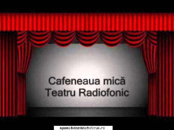 cafeneaua cea mică (1981) teatru tristan bernard cafeneaua cea mică radu beligan, stela