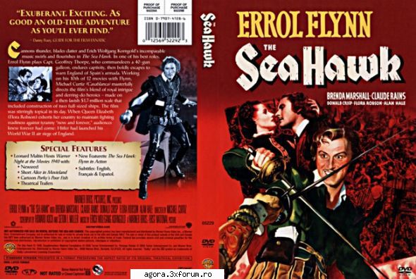 ★ corsarul (1940) the sea hawk (1940)n cel de-al veac spaniolii stapanesc marile jefuiesc