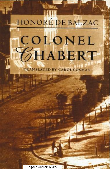 colonelul chabert (1980) (teatru honor balzac colonelul chabert mircea albulescu, gina patrichi,