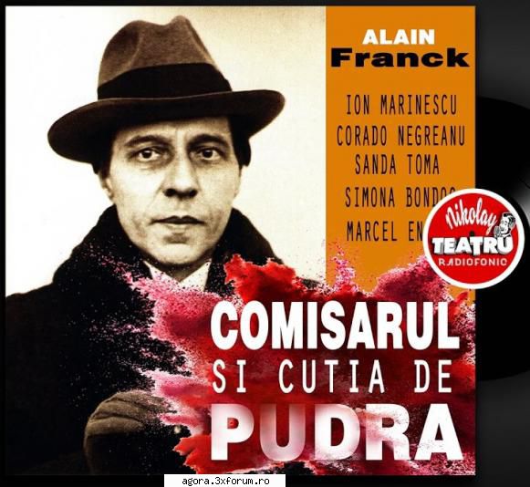 comisarul şi cutia pudră (****) (teatru alain franck comisarul şi cutia pudră