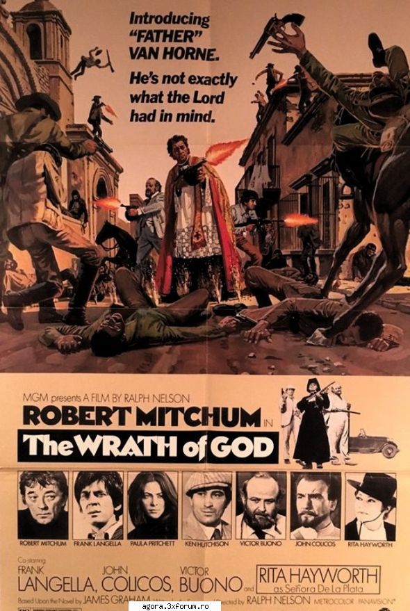 ★ mnia (1972) the wrath god lui dumnezeuin anii 1920, mai multor ostatici unui grup militari