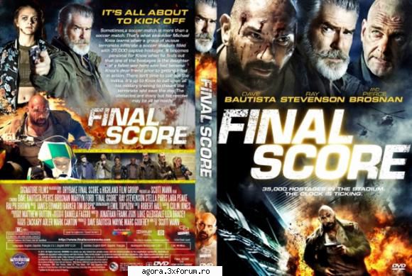 (2018) final score cadrul unui eveniment sportiv major, grup criminali puternic preia controlul