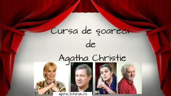 cursa (1991) (teatru agatha christie cursa emil hossu, simona bondoc, dan maia gheorghe visu,