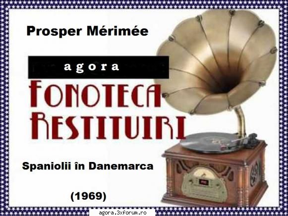 spaniolii danemarca (1969) (teatru prosper mrime spaniolii danemarca gheorghe (don juan), dem