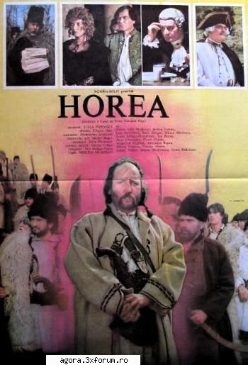 horea (1984) horea pentru ancheta cauzele lui horea, contele jankowitz, nalt imperial, "face