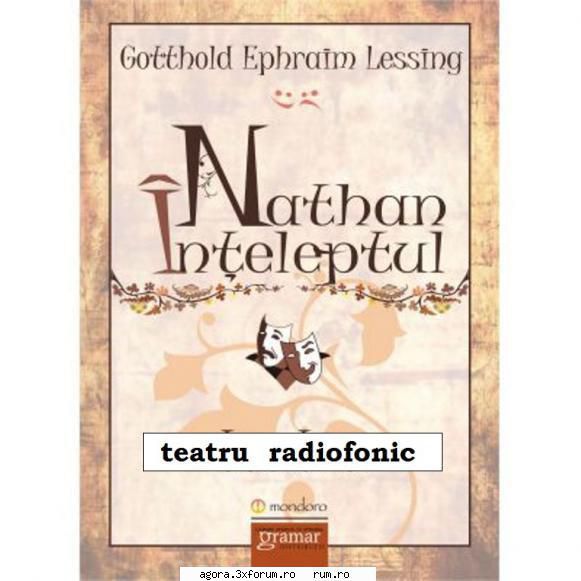 nathan (1977) (teatru gotthold ephraim lessing nathan fory etterle, emil hossu, irina mazanitis,