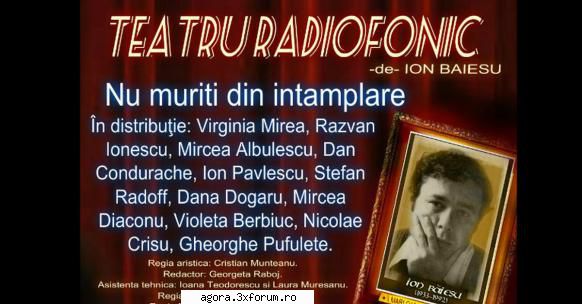 din ntmplare (1995) (teatru ion din ntmplare sf― virginia mirea, razvan ionescu, mircea