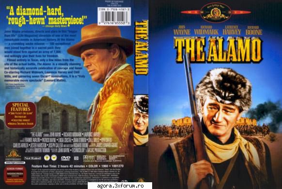 the alamo (1960)

 

sam houston �ncearca sa stranga o armata la timp pentru a salva texasul de
