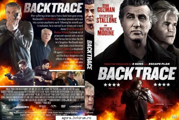 backtrace (2018)

 este un film de �mpotriva hoț al unui jaf violent a unei blindate este luat