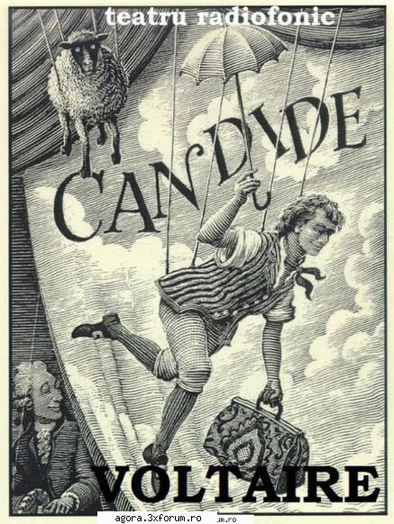 voltaire arouet) - candide sau optimistul  radu beligan, nicolae alexandra, victoria mierlescu,