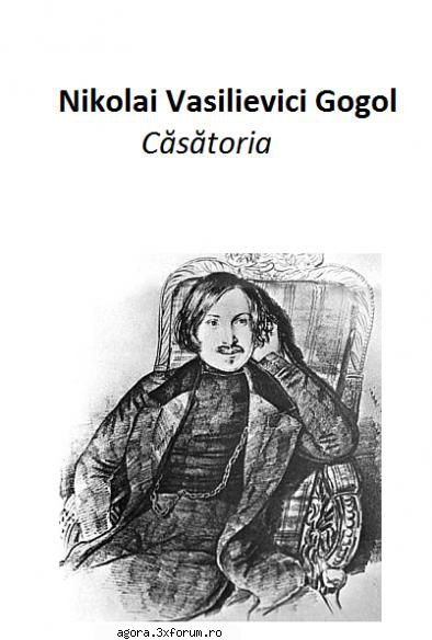 nikolai gogol �  nineta gusti, alexandra, sonia cluceru, florin nae roman, george groner, ion marcel