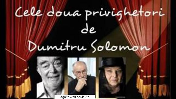dumitru solomon - cele doua  victor rebengiuc, mircea albulescu, mariana constantin codrescu,