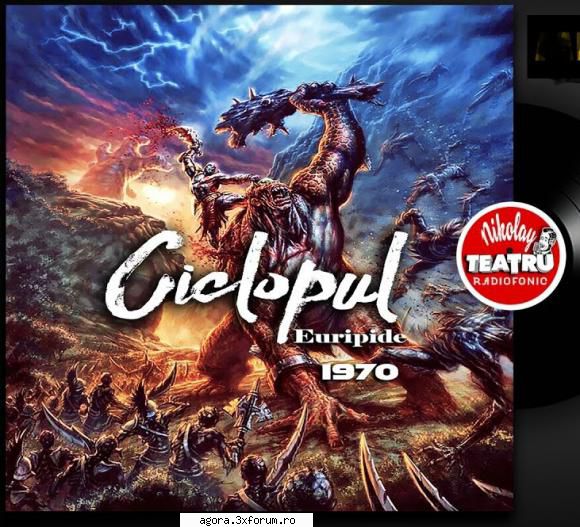 euripide � ciclopul  teatru ion marinescu, george gheorghe nicolae pomoje, sorin ghiorghiu, eugen
