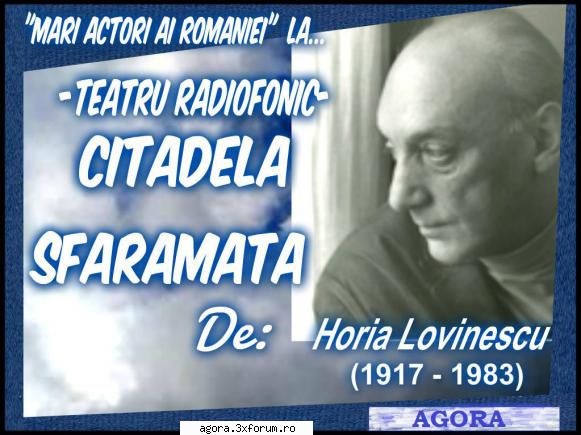 horia lovinescu - citadela ion dida calimache, emil botta, matei gheorghiu, marcela rusu, lucia