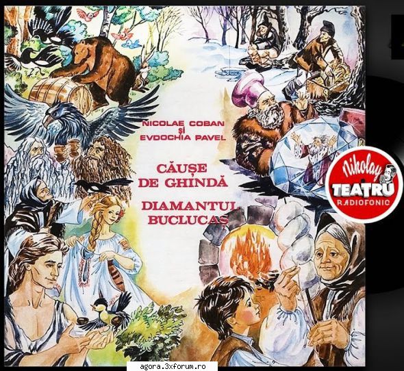 � Colecție de basme. Povești pe vinil. - Colecție de basme Căușe de - Teatru