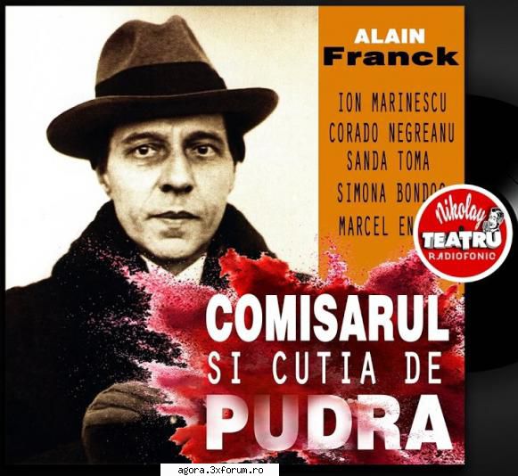 � Comisarul şi cutia de pudră (****) (Teatru radiofonic) - Alain Franck � Comisarul - Teatru