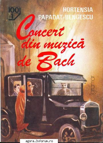 hortensia papadat bengescu - concert din de bach ileana predescu, george adela constantin dinulescu,