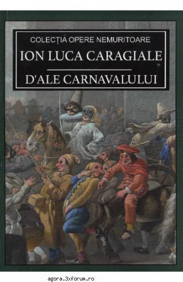 � D'ale Carnavalului (1961) (Teatru radiofonic) - Ion Luca Caragiale - D'ale Carnavalului (1961) - Teatru