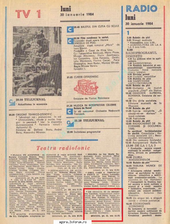 � De dragul ei (1984) (Teatru radiofonic) - Alexandru Cazaban - De dragul ei ( 4.II.1984 ) - Teatru