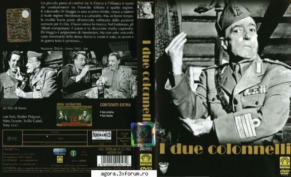 i due colonnelli (1962)
two colonels 
doi colonei

 

noapte neagra. o patrula italiana se