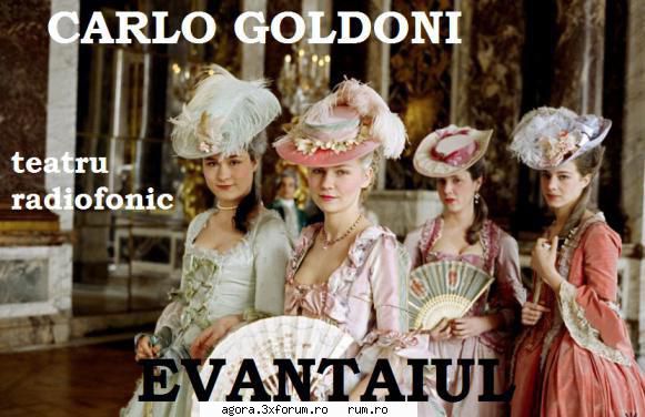 carlo goldoni - evantaiul  damian tanţi cocea, rodica ion lucian, nicolae brancomir, coca
