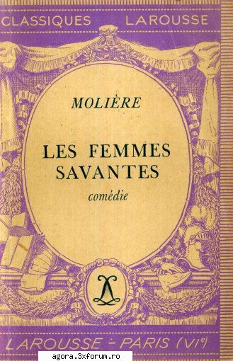 � Femeile savante (1961) (Teatru radiofonic) - Jean Baptiste Poquelin de Moli�re - Femeile - Teatru
