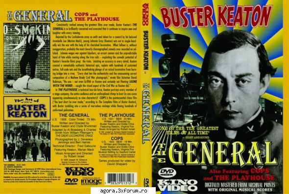 ★ Generalul (1926) - The General (1926) Actiune / Aventura / Comedie - Cinemateca