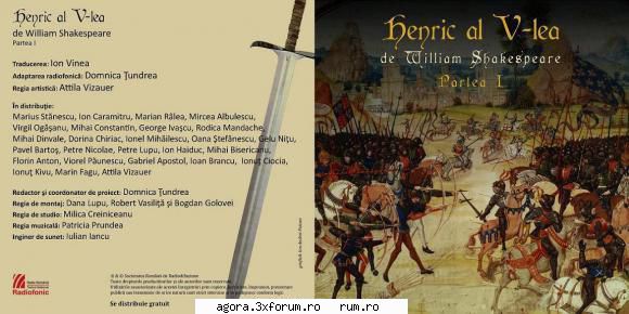 � Henric al V-lea (2014 ) (Teatru radiofonic) - William Shakespeare - Henric al V-lea (2014) - Teatru