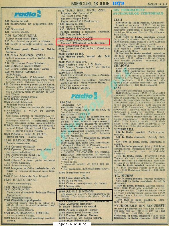 � Hertz A. de - Paianjenul (Teatru radiofonic) - Hertz A. de - Paianjenul ( 18.VII.1979 ) regia - Teatru