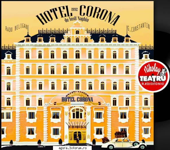 iosif naghiu - hotel corona  radu beligan, ion marinescu, george anca pandrea, virginia rogin,