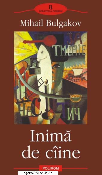 mihail bulgakov - inimă de c�ine  sf
― victor rebengiuc, virgil dan tataina constatin,