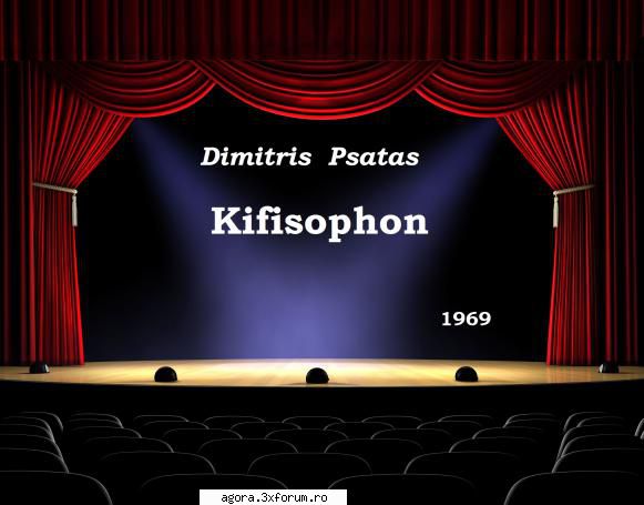 � Kifisophon (1969) (Teatru radiofonic) - Dimitris Psatas - Kifisophon (1969) comedie �n - Teatru