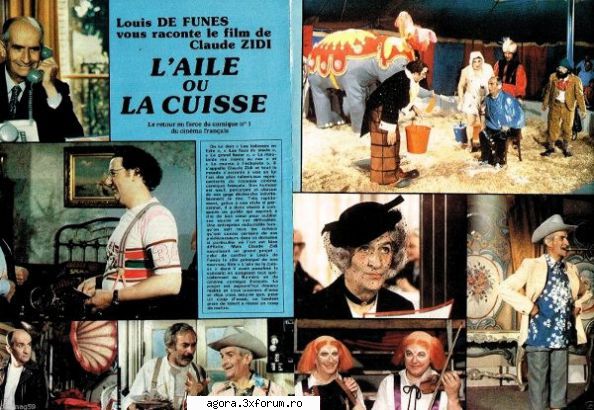 ★ Louis de Fun�s - colecție - L'Aile ou la cuisse (1976) Aripioara sau picior? - Cinemateca