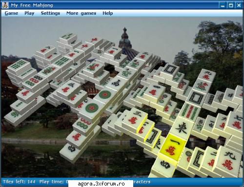 clic st�nga pe imagine pentru a o mări ! mahjong