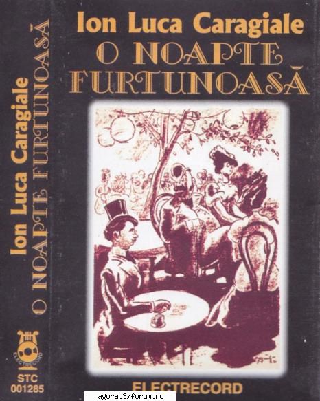 ion luca caragiale � o noapte  alexandru giugaru, silvia radu beligan, marcel nichi mierlescu, ion