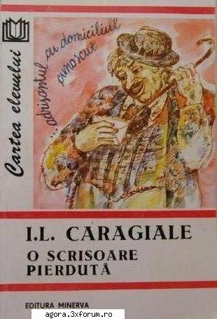 � O scrisoare pierdută (1953) (Teatru radiofonic) - Ion Luca Caragiale - O scrisoare - Teatru