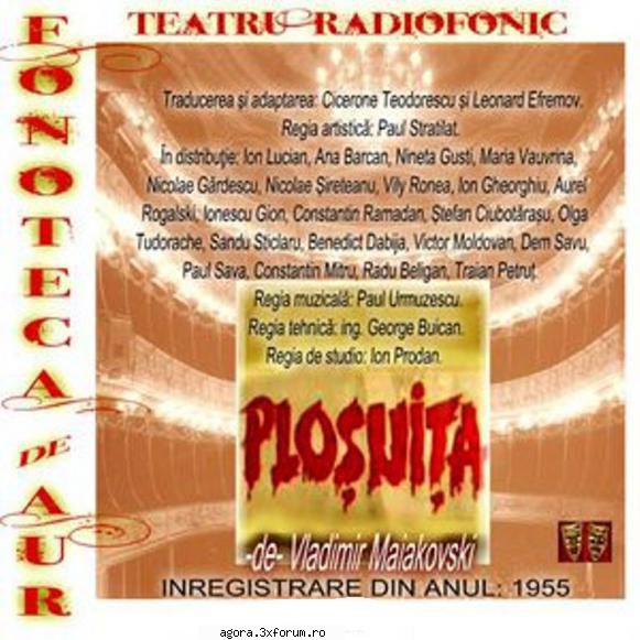 � Ploşniţa (1955) (Teatru radiofonic) - Vladimir Vladimirovici Maiakovski � - Teatru