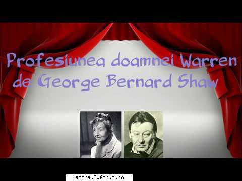 george bernard shaw - doamnei warren   fory etterle, silvia liliana tomescu, marcel nicu dimitriu,
