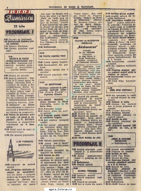 � Răzbunarea (1962) (Teatru radiofonic) - premiera in programul de radio Fredro Aleksander - Teatru