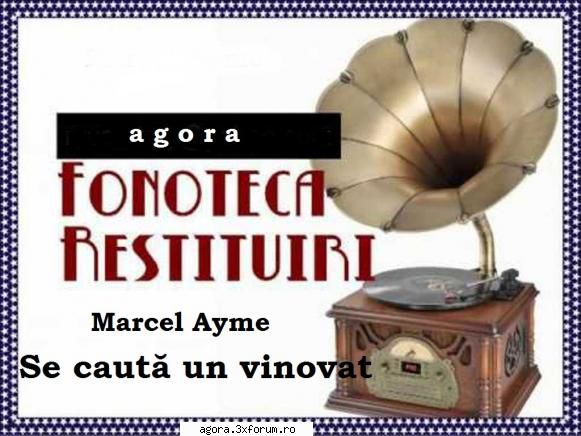 marcel ayme - se caută un vinovat   lazăr vrabie, nicolae brancomir, jules cazaban, carmen