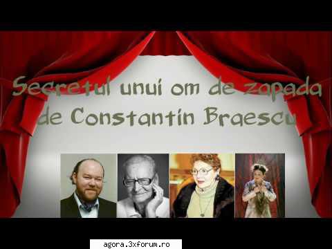 � Secretul unui om de zapadă (1991) (Teatru radiofonic) - Constantin Brăescu - Secretul - Teatru