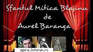 � Sf�ntul Mitică Blajinu (1971) (Teatru radiofonic) - Aurel Baranga - Sf�ntul Mitică - Teatru