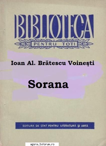 � Sorana (1982) (Teatru radiofonic) - Ioan Al. Brătescu Voineşti � Sorana - Teatru