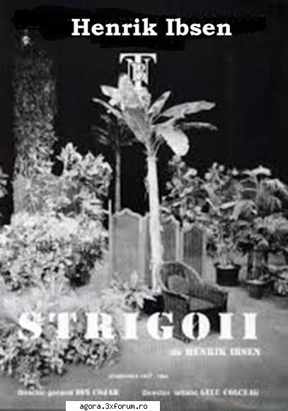 � Strigoii (1964) (Teatru radiofonic) - Henrik Ibsen � Strigoii (1964) (Teatru - Teatru